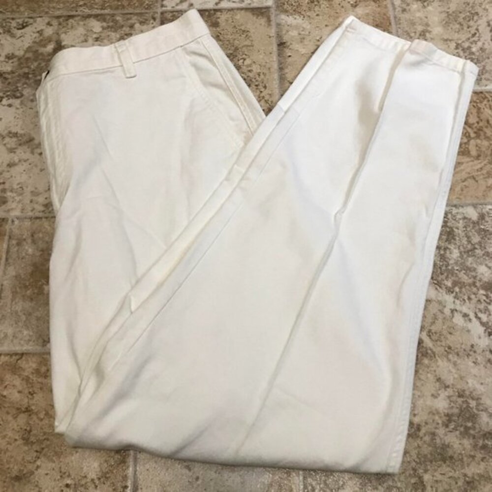 Liz Claiborne Lizwear White Jean Pants